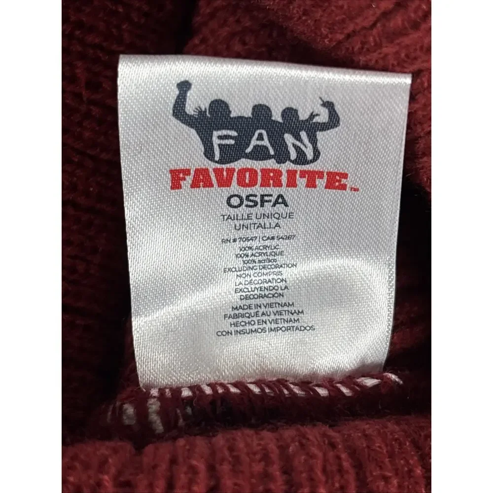 NWT Fan Favorite South Carolina Gamecocks Cuffed Beanie Knit Hat Unisex Adult